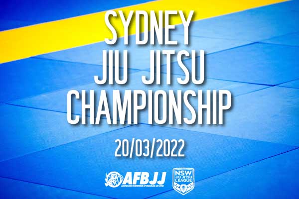 SYDNEY JIU JITSU CHAMPIONSHIP 2022
20/03/2022
Blacktown Leisure Centre Stanhope